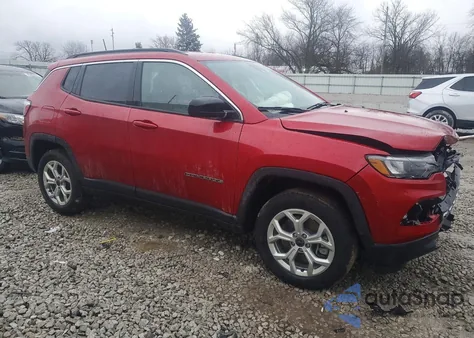 2025 Jeep Compass Latitude из США, поврежденный, VIN 3C4NJDBN9ST586478